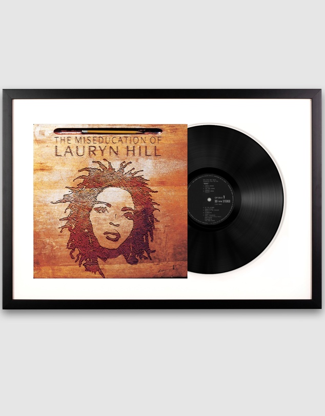 iWorld - Framed Lauryn Hill the Miseducation of Lauryn Hill Vinyl Album Art