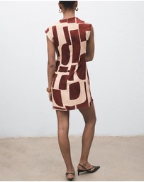 M.N.G - Short Printed Dress