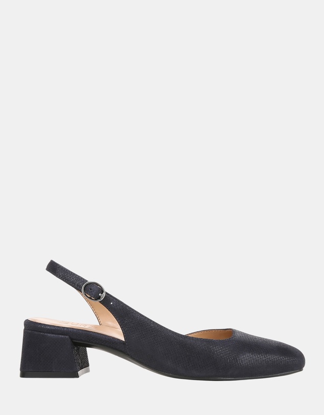 Naturalizer - Jayla Slingback Heeled Sandal - Istmo Navy