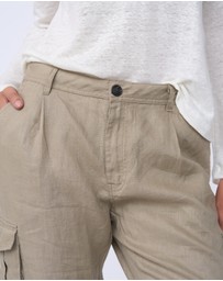 Amelius - Jordan Linen Tapered Pant