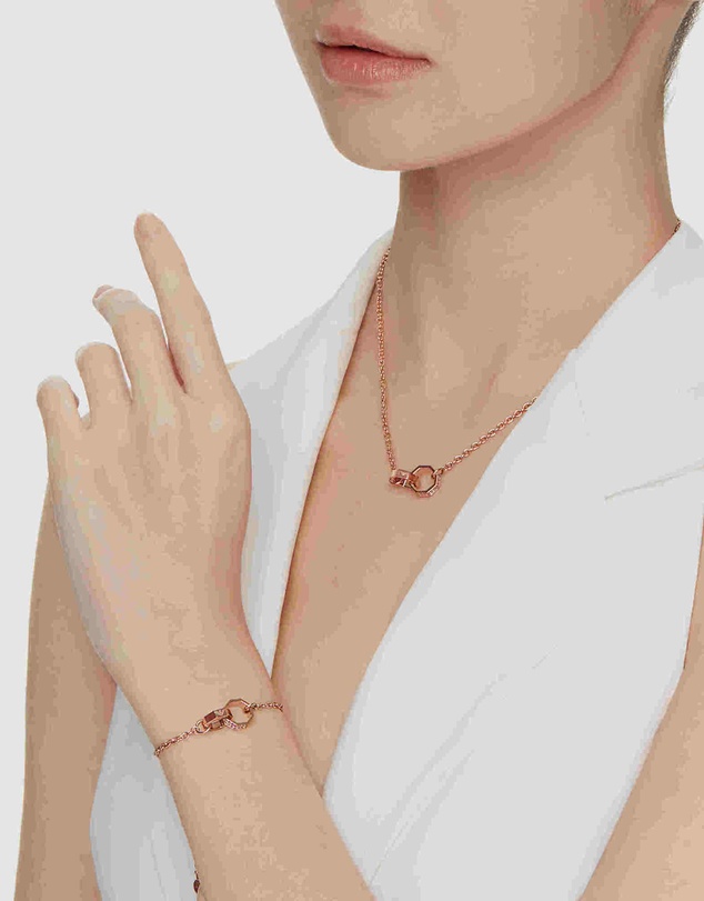 Emporio Armani - Rose Gold-Tone Bracelet