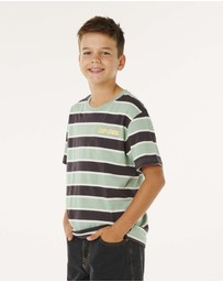 Rip Curl - Eternal Shred Stripe Tee - Kids