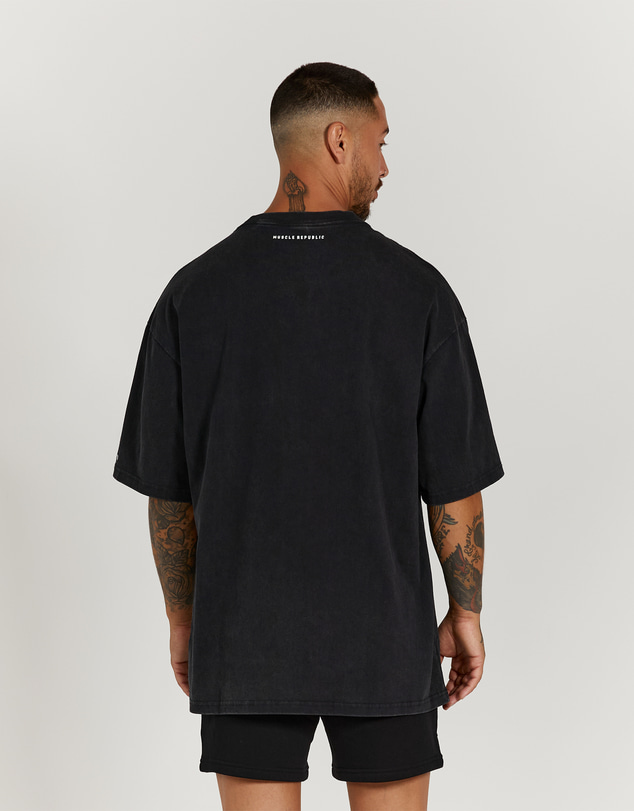 Muscle Republic - Mens Heavy Oversized Tee - Timeless