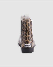 AusWooli Ugg Boots - Doublebay Rainboots With Sheepskin Insole