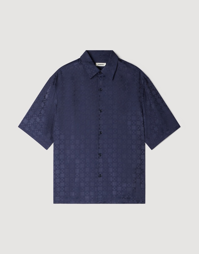 Sandro - Jacquard Cross Mc Shirt