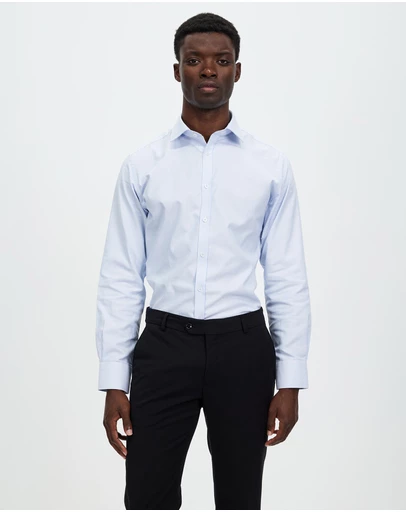 Farage - Jax Slim Shirt Bahama Stripe