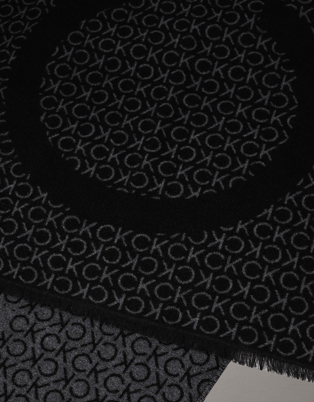 Calvin Klein - Logo Wool Blend Scarf