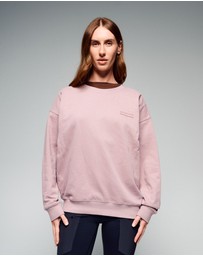 Kathmandu - Heritage Logo Slouchy Brushed Crew