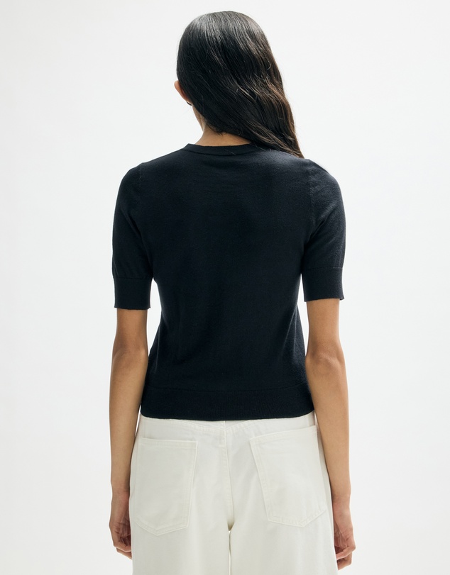 Minima Esenciales - Rilo Organic Cotton Cashmere V Neck