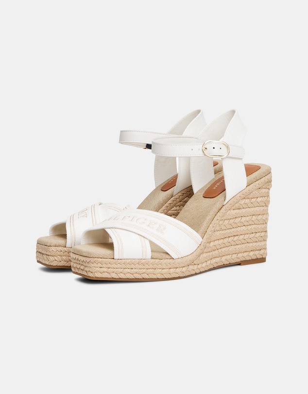 Tommy Hilfiger - Wedge Heel Espadrille Sandals - Women's