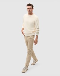 Seed Heritage - Slub Yarn Crew Neck Knit