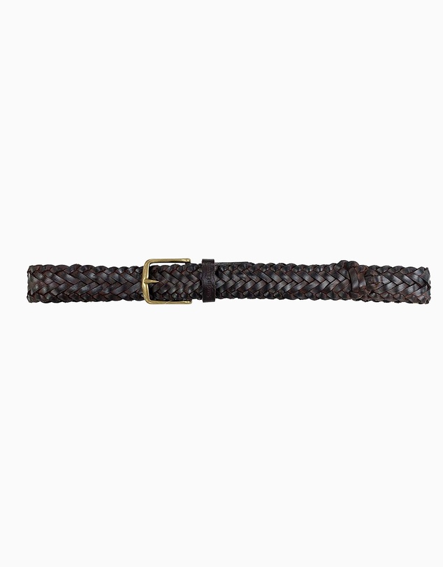 Simon Carter - Woven Pin Buckle Belt