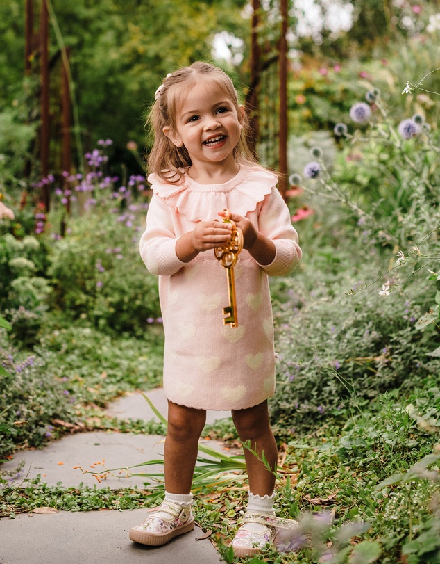 Fleur Harris - 'Days of Enchantment' Lovely Dress in Peach