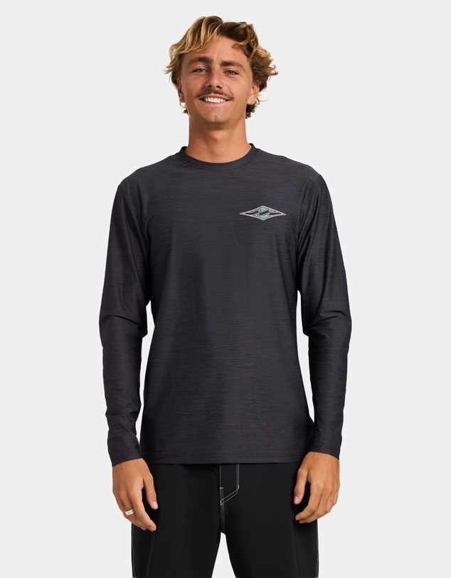 Billabong - Mens Diamond Shoreline UPF 50 Long Sleeve Rashguard