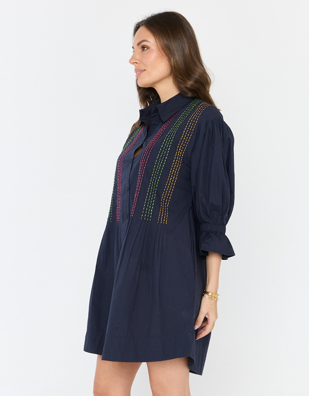 ALEXANDRA - Vanta Mini Dress Navy