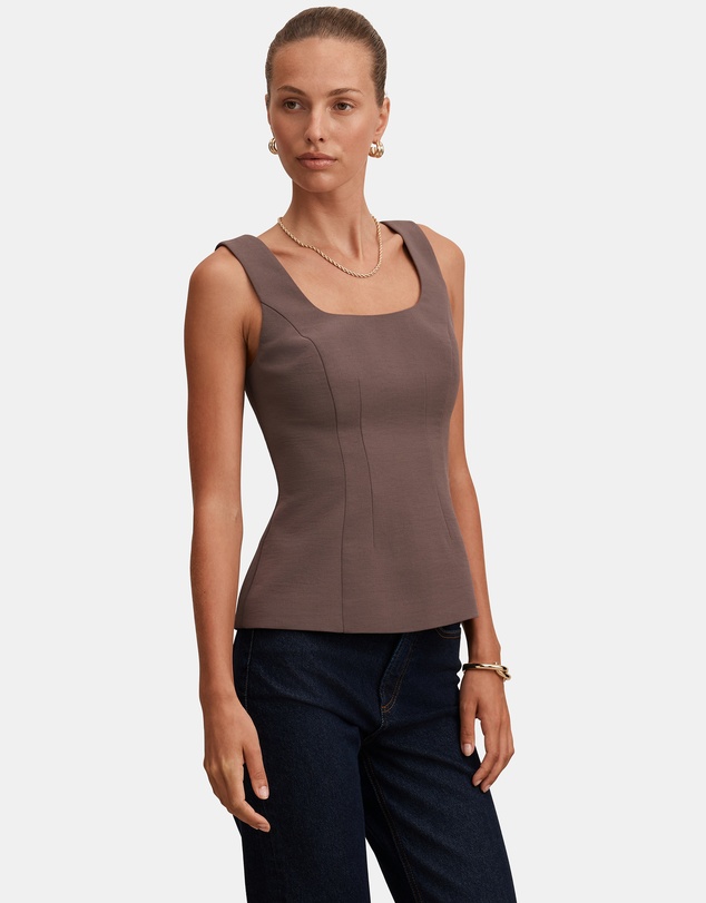 Forever New - Camila Open Back Top