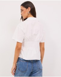 Calli - Liv Tucked Shirt