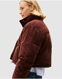 Tommy Jeans - Cord Puffer Jacket