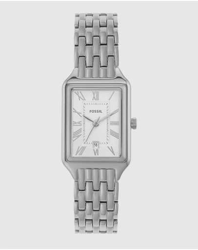 Fossil - Raquel Silver Tone Analogue Watch