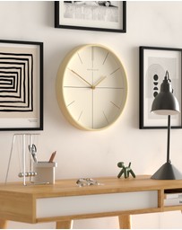 Newgate - Newgate Mr Clarke Clock Pale Wood Hockey Dial