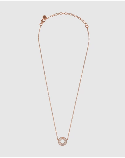 Emporio Armani - Key Basics Rose Gold Tone Pendant
