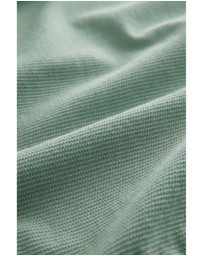 NEXT - Textured Waffle Button Through 100% Cotton Polo Shirt