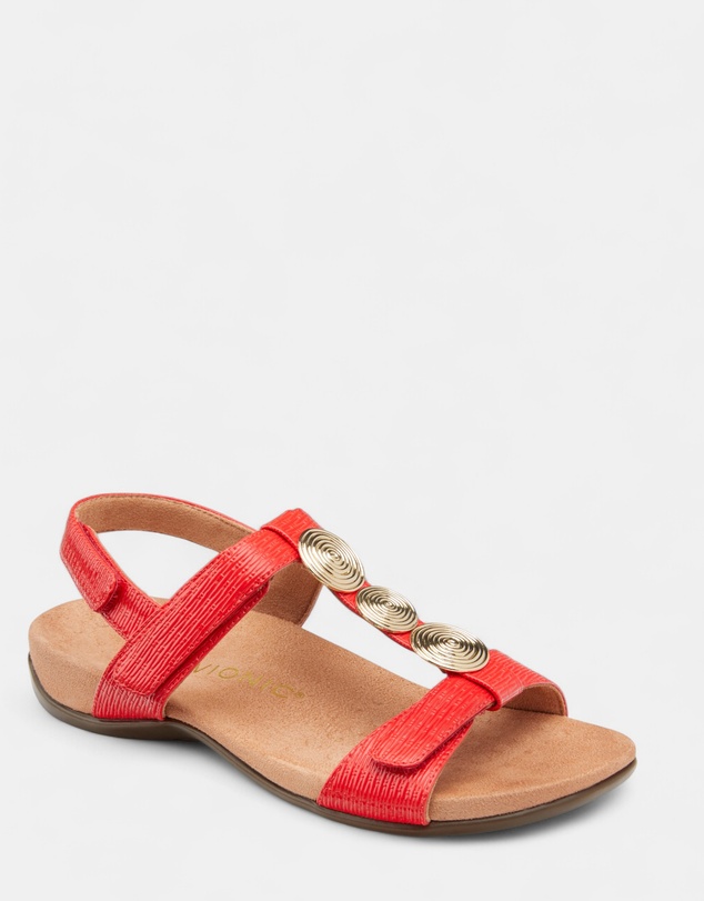 Vionic - Farra Adjustable Sandal - Cherry Woven