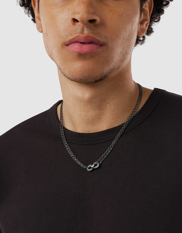 Emporio Armani - Gunmetal Necklace