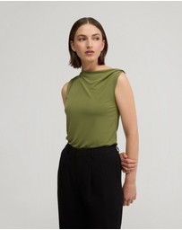 Oxford - Nova Twist Shoulder Top