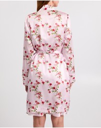 David Lawrence - Posey Short Silk Sleep Robe