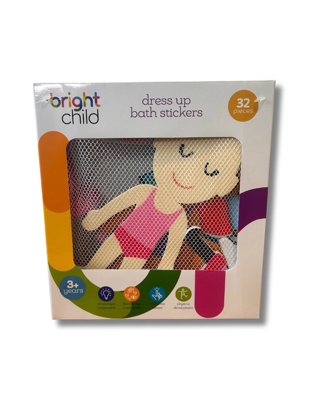 Bright Child - Dress Up Bath Stickers