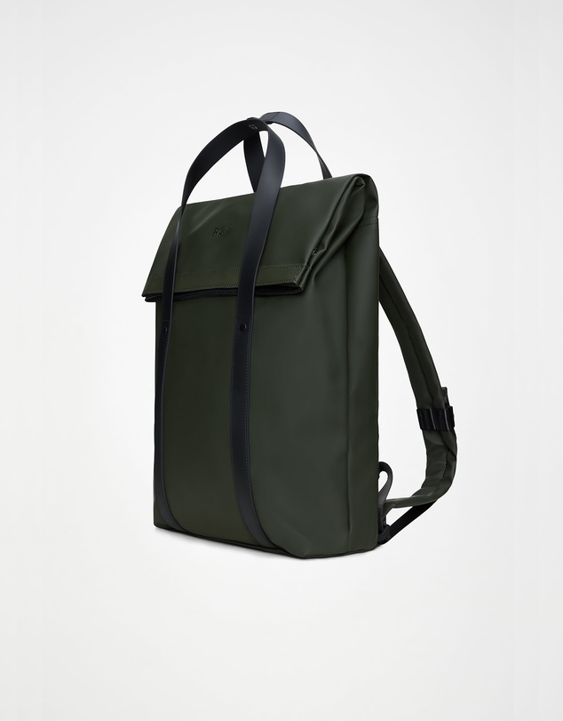 RAINS - 2 Way Tote Backpack Green