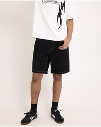 Insight - Knocker Contrast Stitch Jort