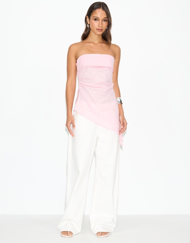 Dazie - Daytona Cotton Strapless Top