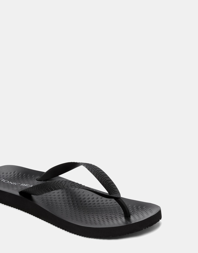 Vionic - Beach Manly Toe Post Sandal - Black