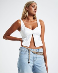 Alice In The Eve - Chunky Gold Chain Belt