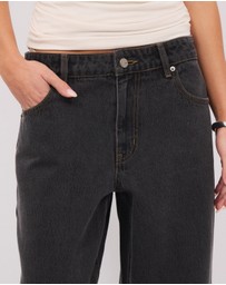 Calli - Tyla Mid Rise Baggy Jeans