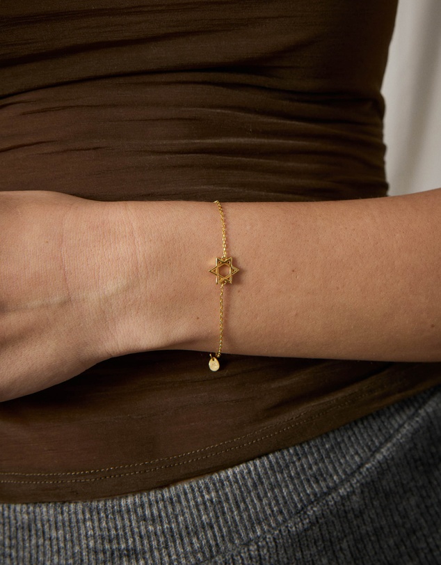 Bianc - Star of David Bracelet