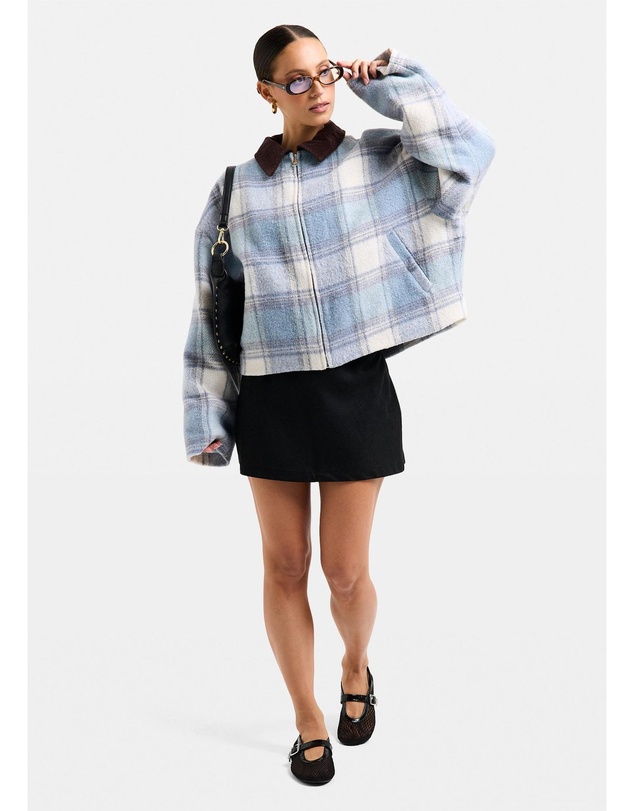 Subtitled - Ella Linen Mini Skirt