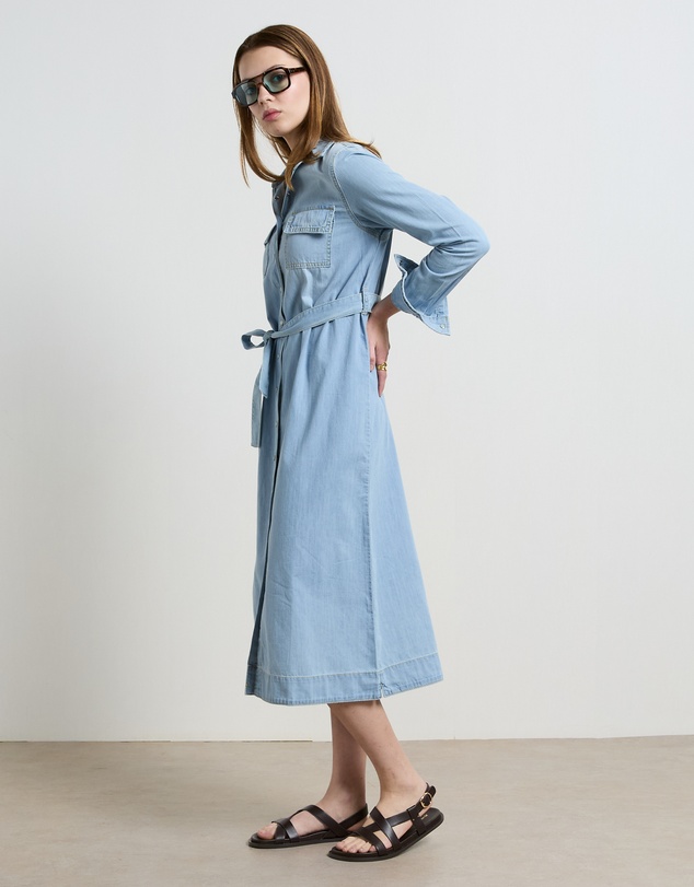 DRICOPER DENIM - Naia Sunbleach Dress