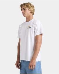 Quiksilver - Mens Stacked Horizon T-Shirt