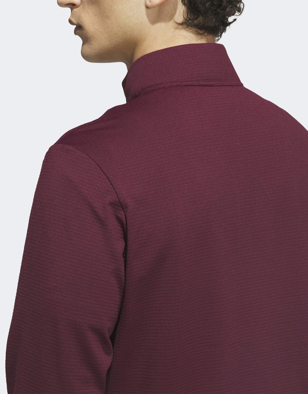 adidas Performance - PERFORMANCE TEXTURE QUARTER-ZIP SWEATSHIRT Mens