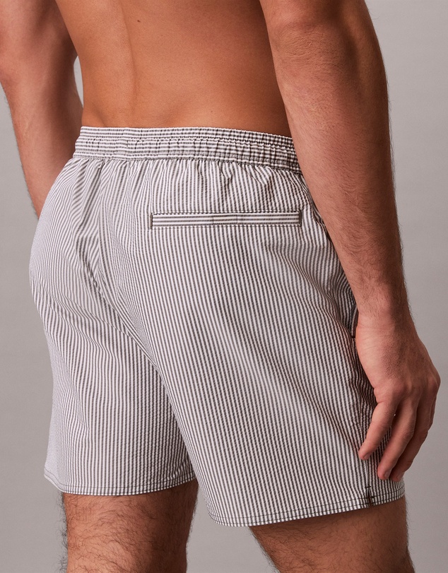 Calvin Klein - Icon Seersucker Swim Shorts