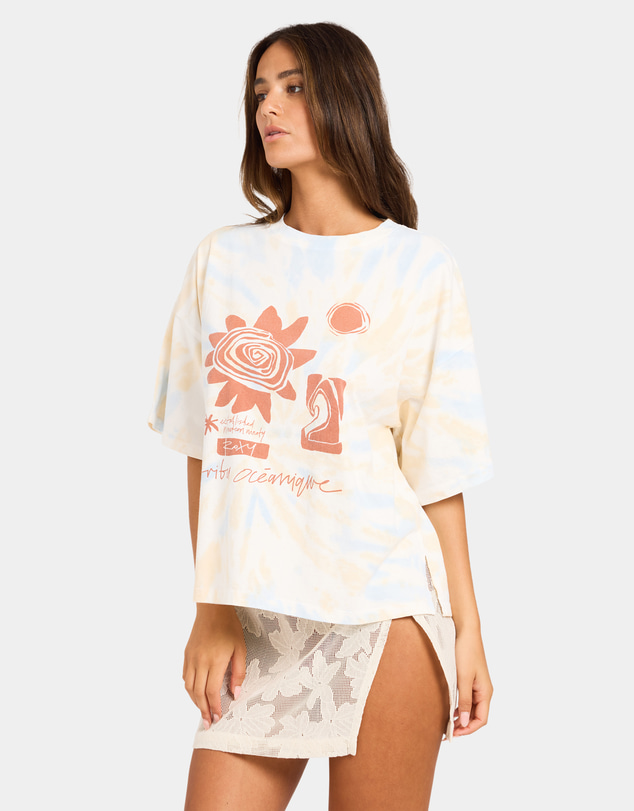 Roxy - Womens Laguna Oversized T-Shirt