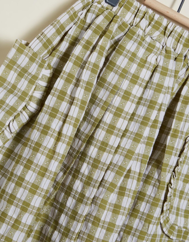 KAJA Clothing - Grid Pocket Astrid Skirt - Kids