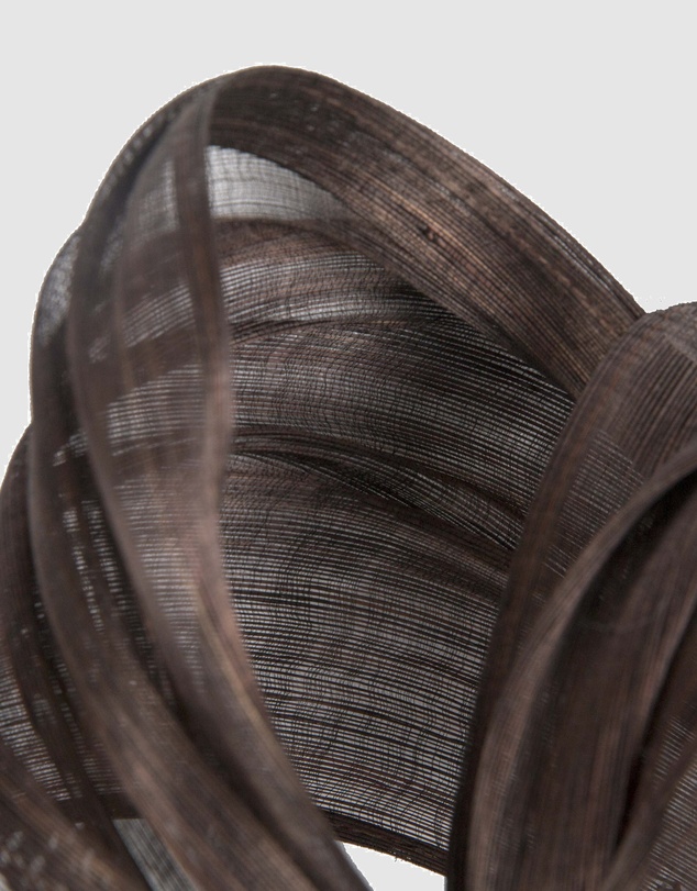 Fillies Collection - Bespoke Brown Bow Racing Fascinator