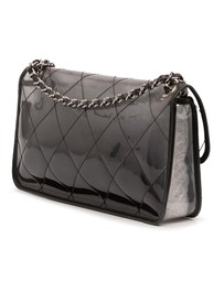 Pre-Loved by Azura Reborn - Pre-Loved Stitched PVC and Calfskin Naked Flap