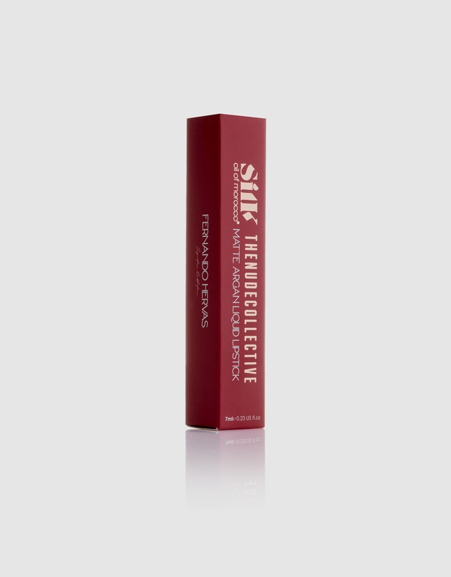 Silk Oil of Morocco - Silk x Fernando Hervas Matte Liquid Lipstick - Paquita