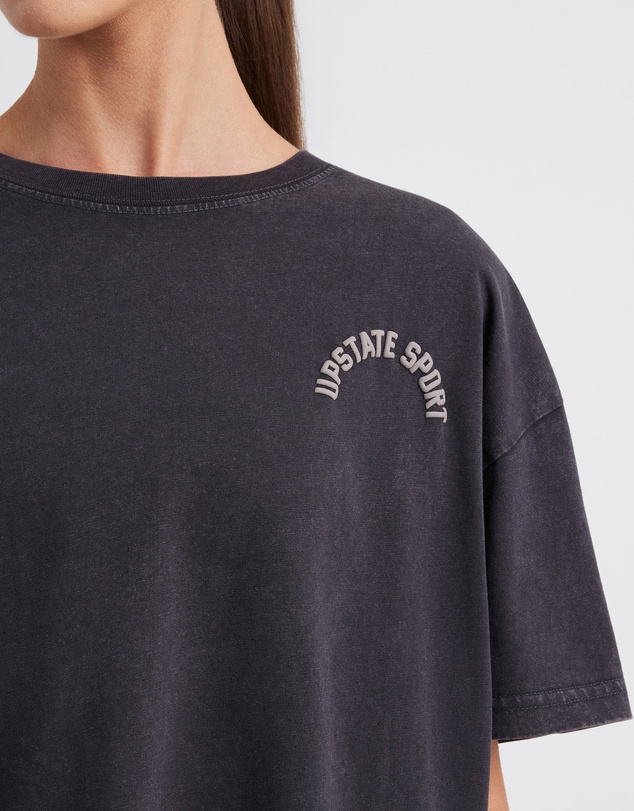 Upstate - Thrive Tee - Washed Black