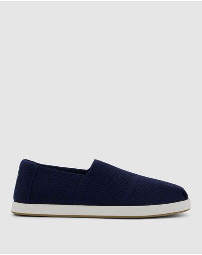 Navy Engineered Knit